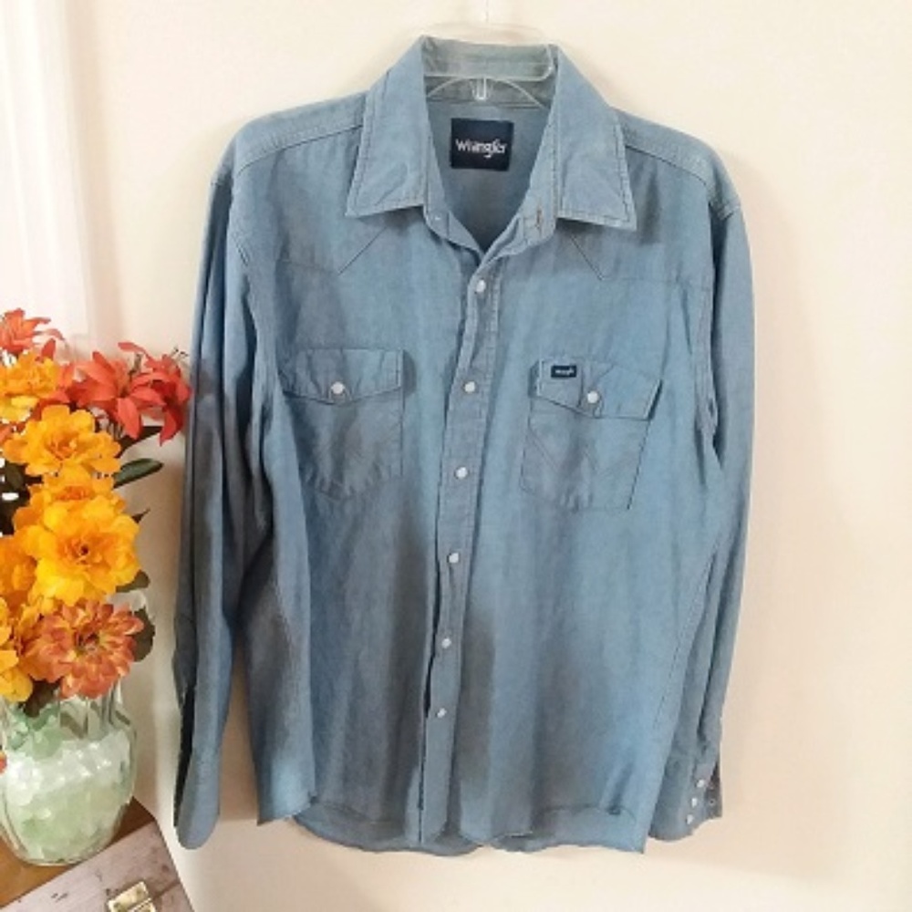 Wrangler Vintage Pearl Western Shirt